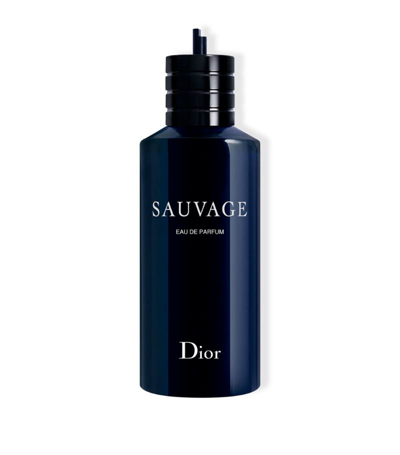 Shop Dior Sauvage Eau De Parfum Refill (300ml) In Multi