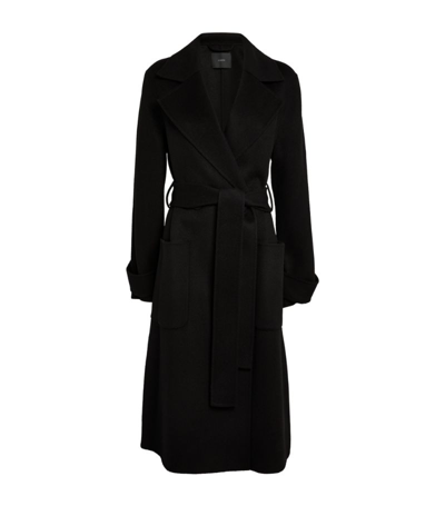 Shop Joseph Wool-cashmere Arline Coat In Black