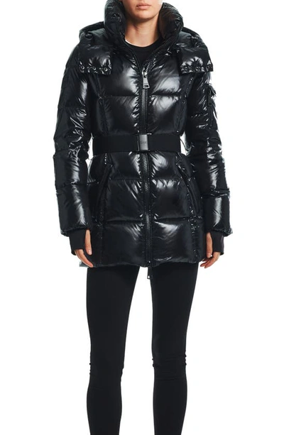 Sam Savannah Quilted Puffer Jacket In Jet