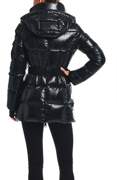 Sam Savannah Quilted Puffer Jacket In Jet