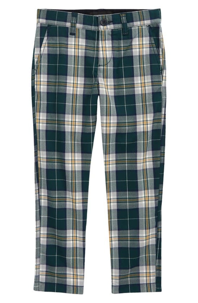 Shop Nordstrom Kids' Plaid Pants In Green Ponderosa Plaid