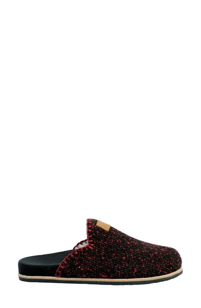Revitalign Alder Faux Shearling Orthotic Slipper In Red