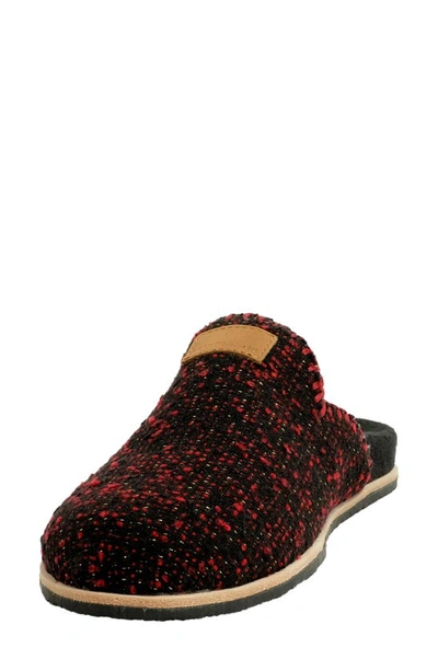 Revitalign Alder Faux Shearling Orthotic Slipper In Red