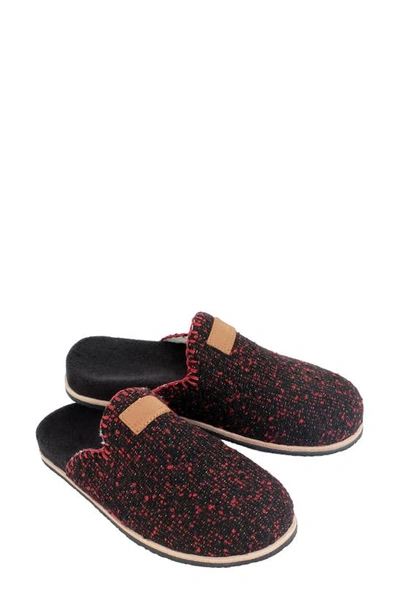 Revitalign Alder Faux Shearling Orthotic Slipper In Red