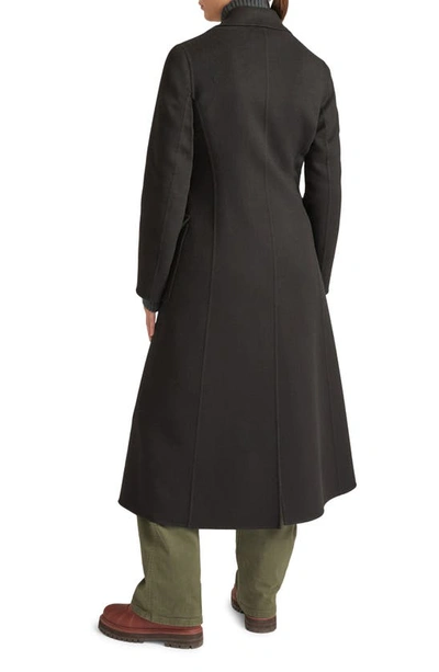 Shop Loro Piana Menforth Baby Cashmere Coat In 8000 Black