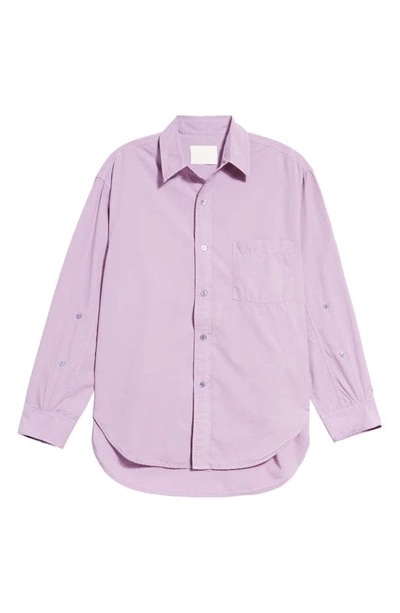 Shop Citizens Of Humanity Kayla Button-up Shirt In Wedgewood