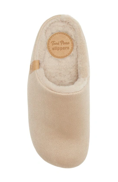 Shop Toni Pons Mosul Faux Fur Lined Slip-on Shoe In Pedra Stone