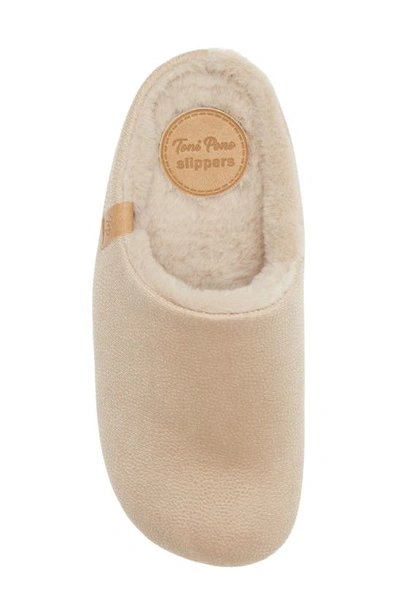 Toni Pons Mosul Faux Fur Lined Slip-on Shoe In Pedra Stone