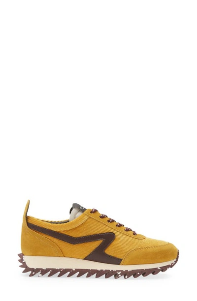 Rag & Bone Retro Recycled Runner Sneakers In Golden