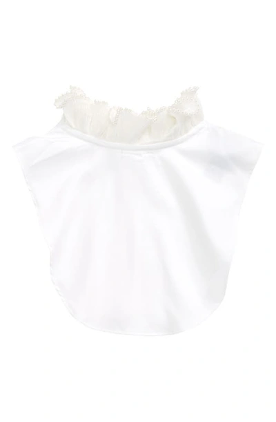 Lele Sadoughi Juliana Imitation Pearl Collar In Ivory