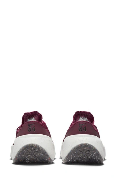 Nike Space Hippie 04 Sneaker In Sweet Beet/ Black/ Red/ Dust