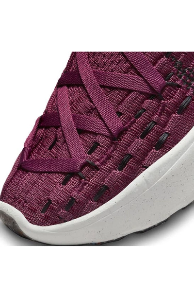 Nike Space Hippie 04 Sneaker In Sweet Beet/ Black/ Red/ Dust