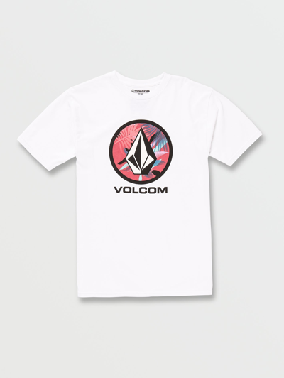 Shop Volcom Crisp Stone Short Sleeve Tee - White