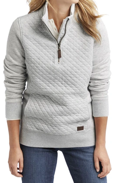 Ll bean hot sale quilted quarter zip