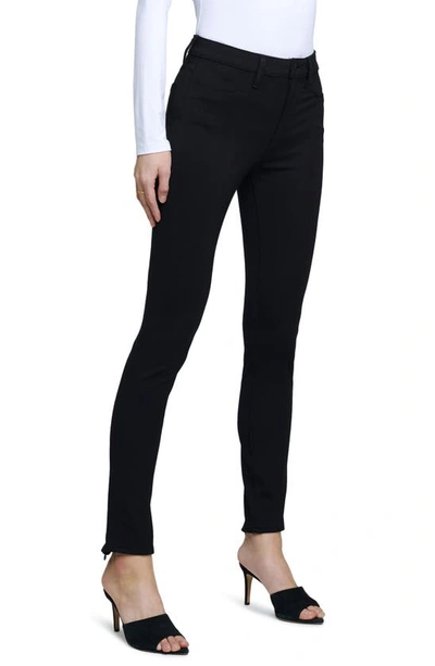 Shop L Agence Joetta Ankle Zip Skinny Jeans In Black