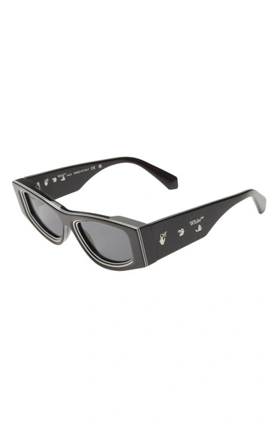 Shop Off-white Andy Sunglasses In Black Dark
