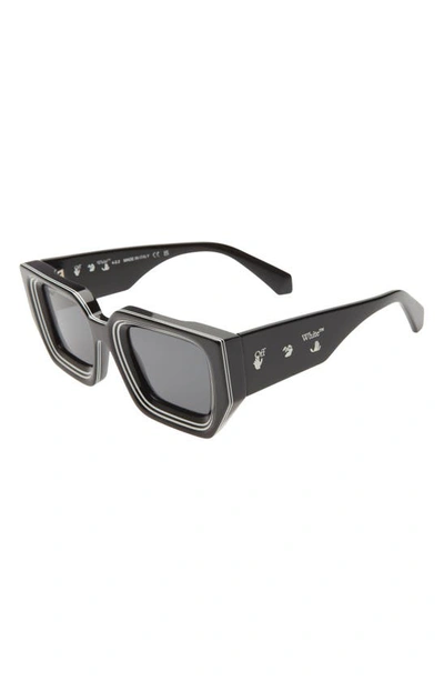 Shop Off-white Francisco Sunglasses In Black Dark