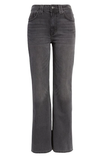 Shop Free People We The Free Ava High-waist Bootcut Jeans In Class Act Black