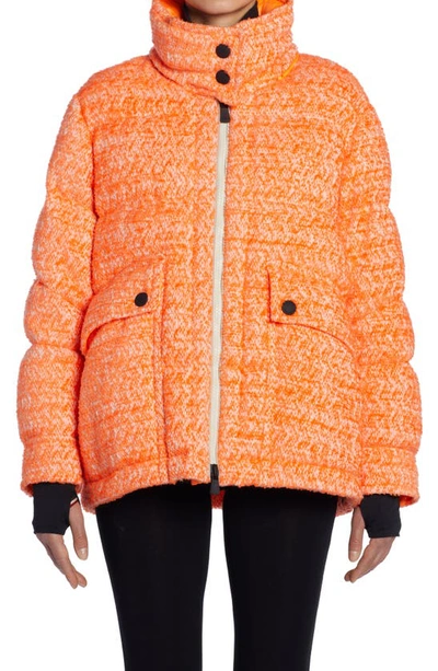 Bernex Down Jacket in Orange - Moncler Grenoble