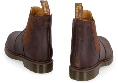 Shop Dr. Martens' 2976 Chelsea Boots In Marrone