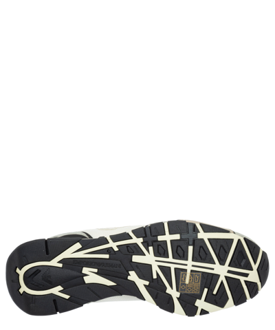 Shop Emporio Armani Sneakers In Plast - Off White - Black