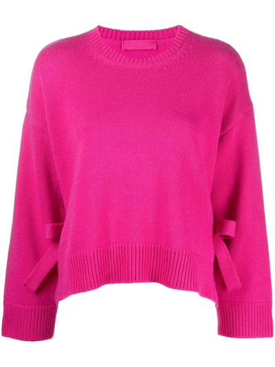 Shop Valentino Sweater In Rosa