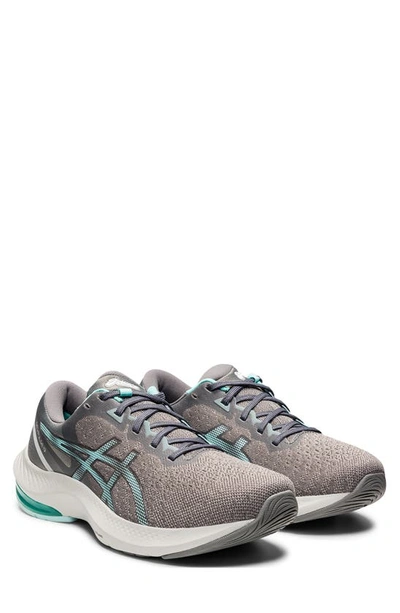 Shop Asics Gel-pluse 13 Sneaker In Clay Grey/ Clear Blue