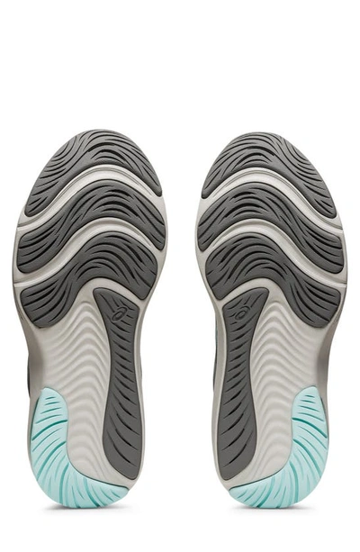 Shop Asics Gel-pluse 13 Sneaker In Clay Grey/ Clear Blue