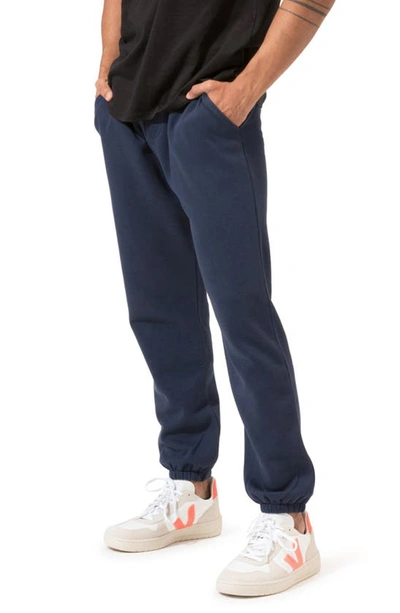 Shop Threads 4 Thought Invincible Fleece Joggers In Raw Denim