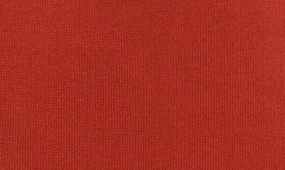 Endless Rose Cinch Waist Sleeveless Knit Top In Burnt Orange