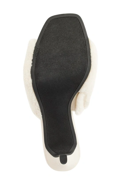 Shop Dkny Bronx Slip-on Mule Sandal In Vanilla
