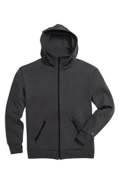 Shop Tomboyx Constant Zip Hoodie In Smoke