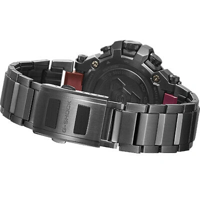 Pre-owned Casio G-shock Mt-g Mtg-b3000bd-1ajf Black Purple Bluetooth Men Watch In Box