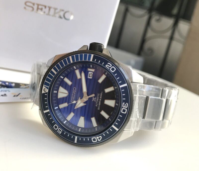 Pre-owned Seiko Srpc93k1 Prospex Turtle Save The Ocean Automatic Diver Silver Steel Watch