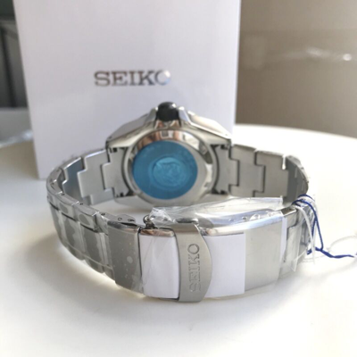 Pre-owned Seiko Srpc93k1 Prospex Turtle Save The Ocean Automatic Diver Silver Steel Watch