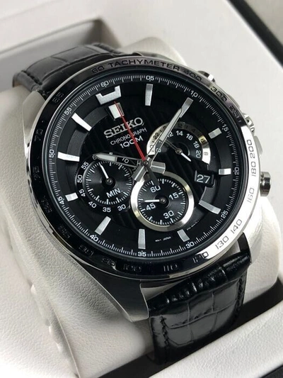 Pre-owned Seiko Ssb305p1 Neo Sports Timer Tachymeter Watch Man  Mejorofertarelojes | ModeSens