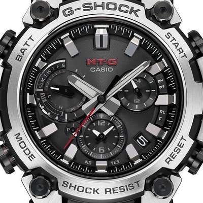 Pre-owned Casio G-shock Mtg-b3000d-1ajf Men's Watch Bluetooth Analog Silver 2022