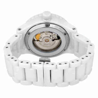 Pre-owned Nixon Ceramic 42-20 Lefty Automatic White Dial Men's Watch A1481126