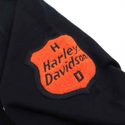 Pre-owned Champion Harley Davidson X  X Todd Snyder Shawl Collar Cardigan Sweatshirt Mens S In Black