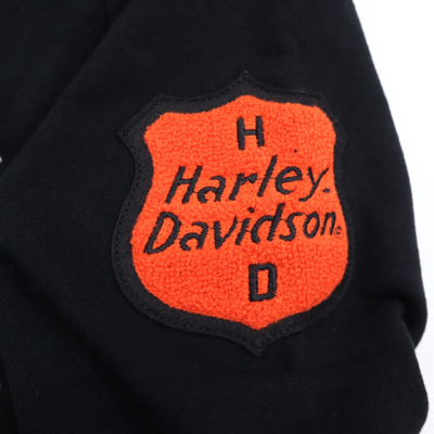 Pre-owned Champion Harley Davidson X  X Todd Snyder Shawl Collar Cardigan Sweatshirt Mens S In Black