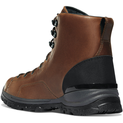 Pre-owned Danner ® Stronghold 6" Dark Brown Work Boots 16722 - All Sizes -new