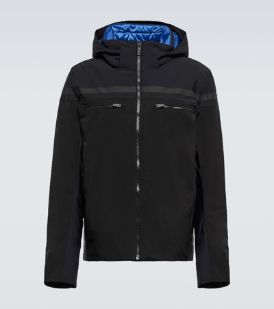 Shop Fusalp Edgar Hooded Technical Ski Jacket In Noir