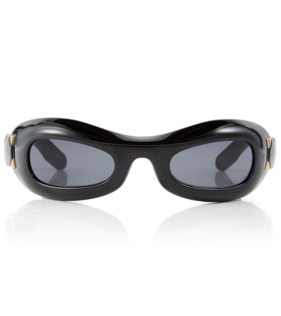 Shop Dior Lady 95.22 R1i Rectangular Sunglasses In 0
