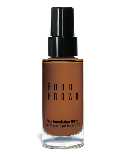 Shop Bobbi Brown Skin Foundation Spf 15 In Golden Almond