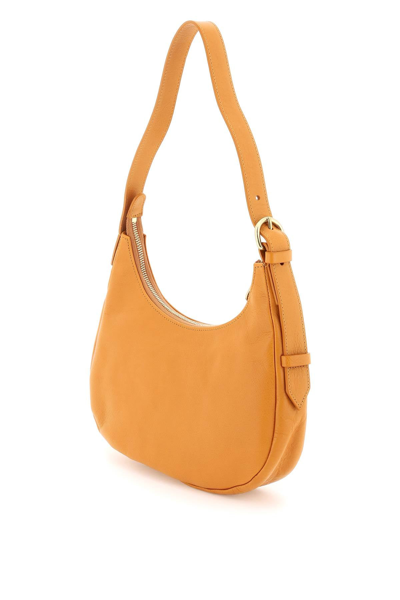Shop Il Bisonte Vacchetta Leather Shoulder Bag In Orange