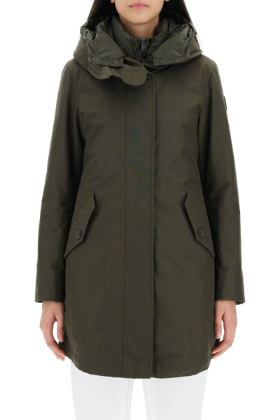 Shop Woolrich Military 3-in-1 Parka In Green