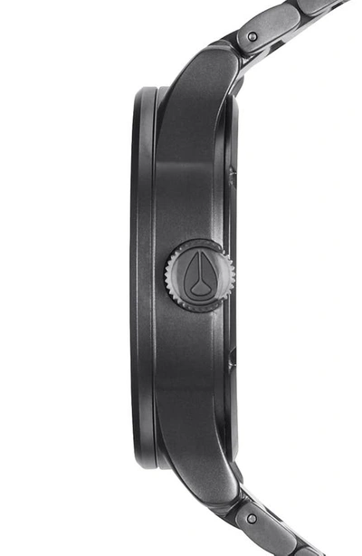 Nixon Sentry Bracelet Watch, 42mm In Gunmetal