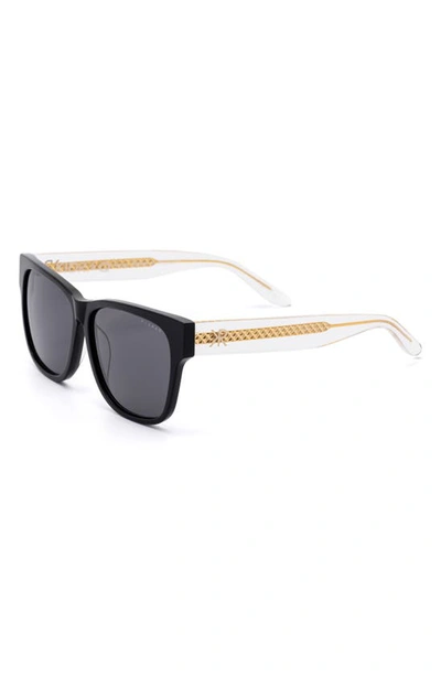 Shop Kidraq Hollywood Star 48mm Square Sunglasses In Dark Knight