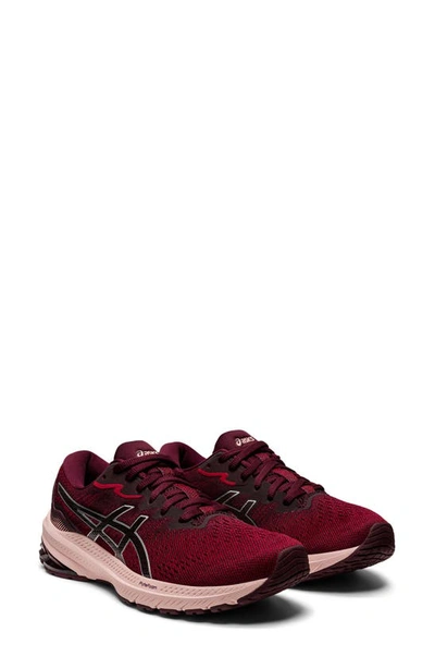 Asics Gt-1000 11 Running Shoe In Cranberry/ Pure Silver | ModeSens
