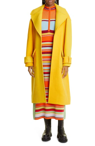 Shop Alemais Alexandra Stripe Merino Wool Sweater Dress In Mixed Stripe